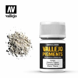 Vallejo Pigments: Blanco Titanio 73101