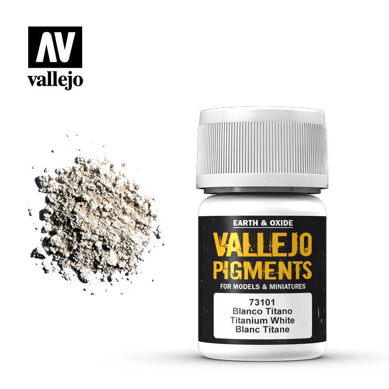 Vallejo Pigments: Blanco Titanio 73101