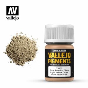 Vallejo: Pigments – Ocre Amarillo 73102