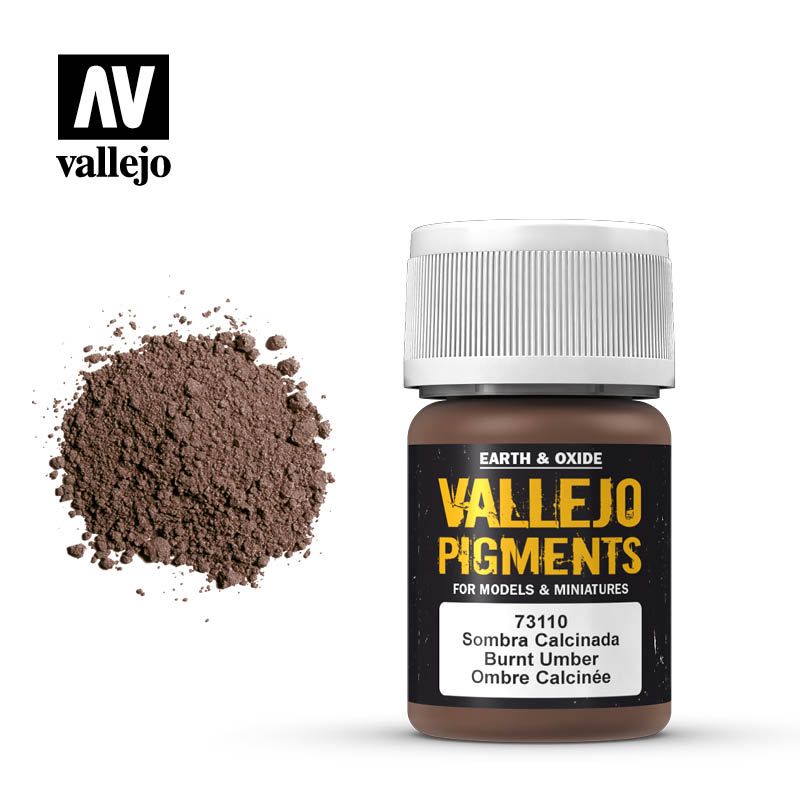Vallejo Pigments: Sombra Calcinada 73110