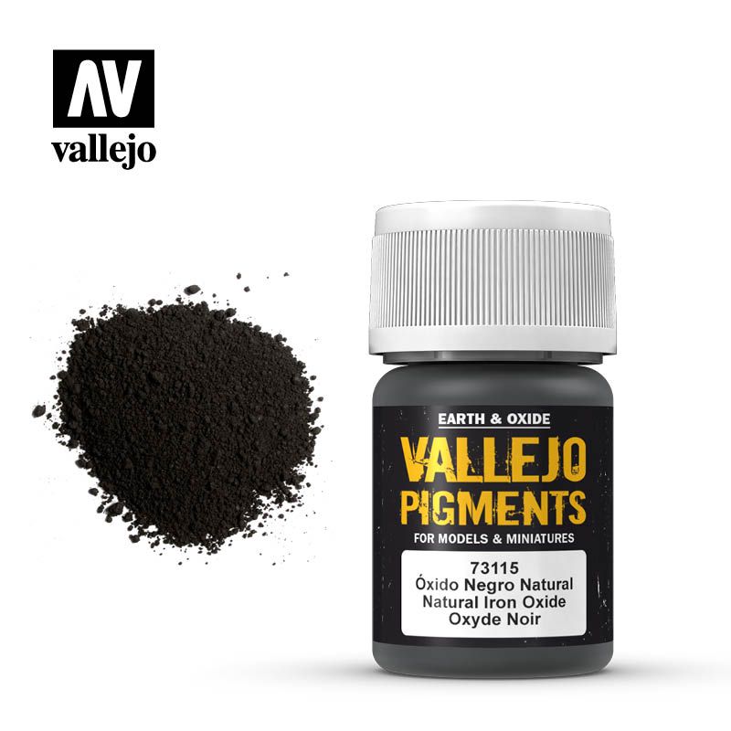 Vallejo Pigments: Oxido Negro Natural 73115