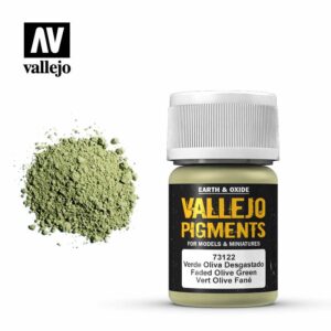 Vallejo Pigments: Verde Oliva Desgastado 73122
