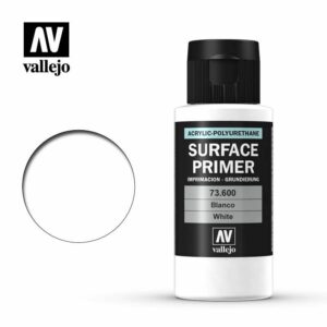 Vallejo: Imprimacion Acrilica Poliuretano – Blanco 60ml 73600