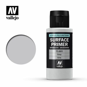 Vallejo: Imprimacion Acrilica Poliuretano – Gris 60ml 73601