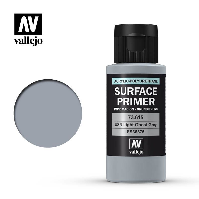 Vallejo: Imprimacion Acrilica Poliuretano Gris Claro 60ml 73615