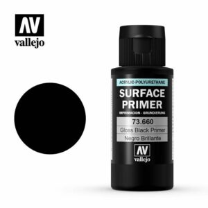 Imprimacion Acrilica Poliuretano Negro Brillante 60ml 73660