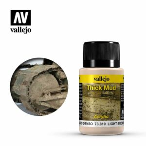 Vallejo Weathering Effects: Barro Marron Claro 73810