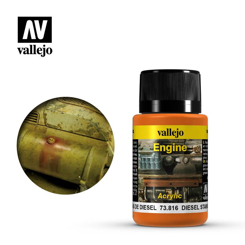 Vallejo Weathering Effects: Manchas de Diesel 73816
