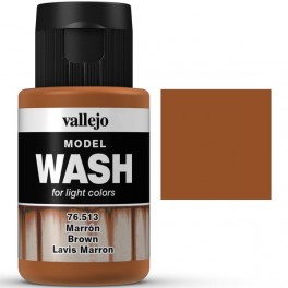 Vallejo: Model Wash Marrón 35ml (76513)