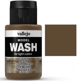 Vallejo: Model Wash Marrón Oscuro 35ml (76514)