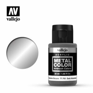 Vallejo: Metal Color – Aluminio Oscuro 77703