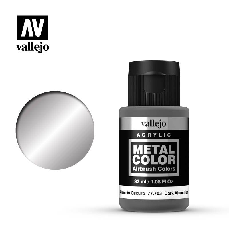 Vallejo: Metal Color - Aluminio Oscuro 77703