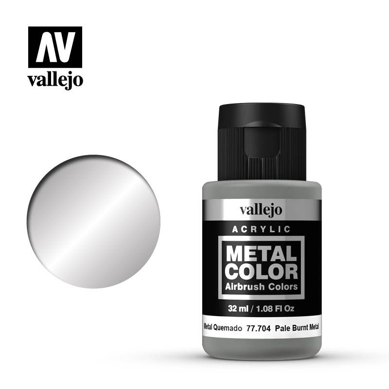 Metal Color Vallejo: Metal Quemado 77704