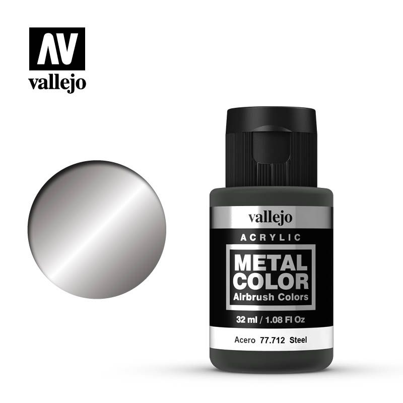 Vallejo: Metal Color - Acero 77712