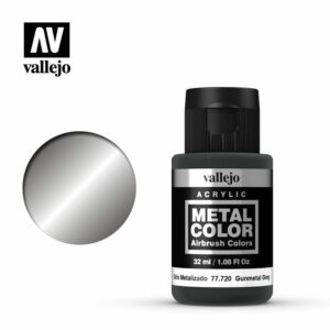 Metal Color Vallejo: Gris Metalizado 77720