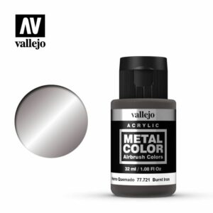 Metal Color Vallejo: Hierro Quemado 77721