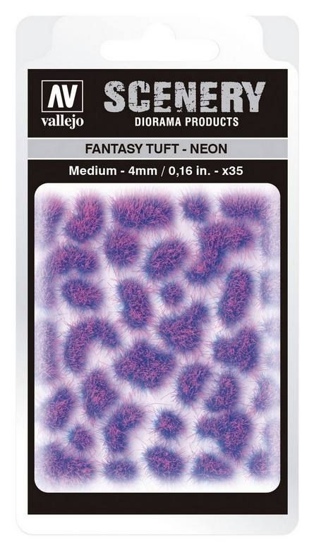 Vallejo: Fantasy Tuft - Neon: 4 mm (SC430)