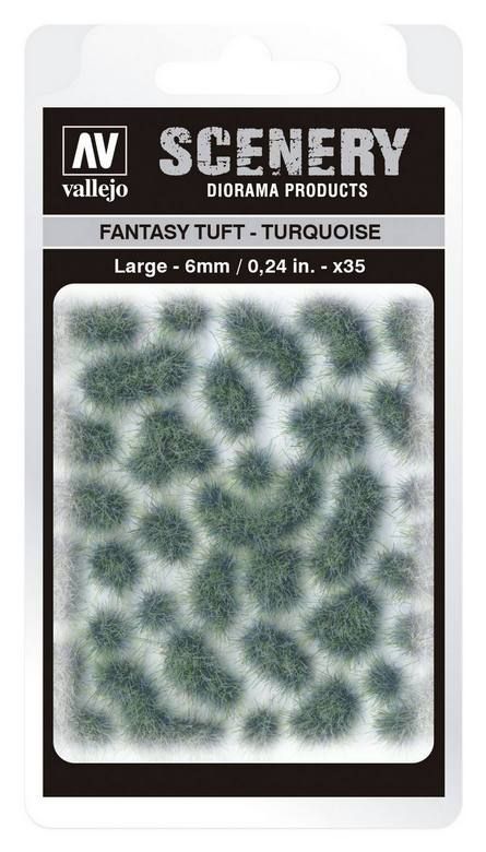 Vallejo: Fantasy Tuft - Turquoise (6 mm)