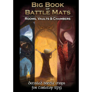 Big Book Of Battle Mats: Rooms, Vaults & Chambers (Ingles)