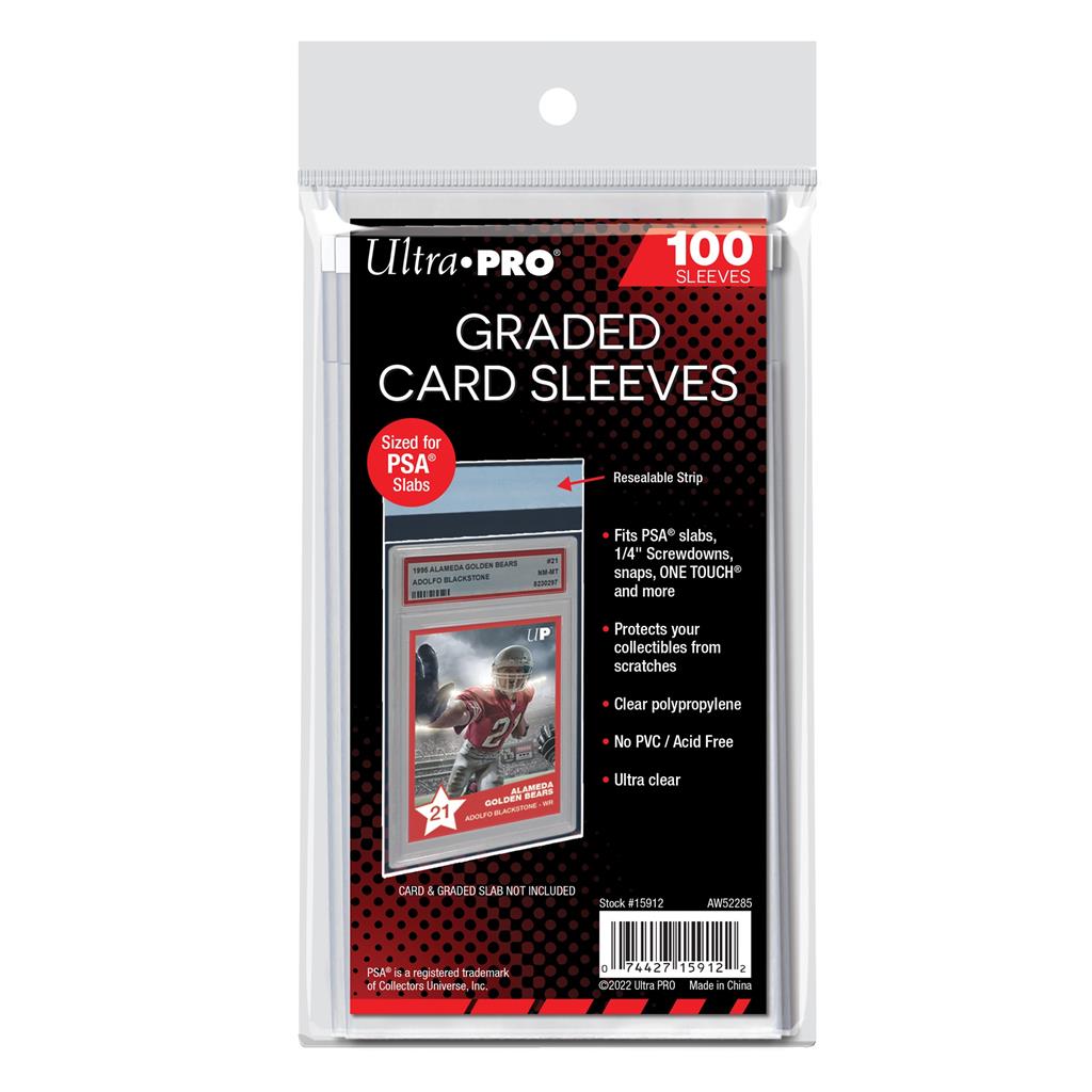 Ultra Pro: Graded Card Sleeves Resealable for PSA (100 Sleeves)