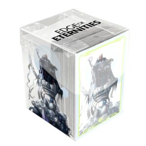 Ultra Pro: Edge of Eternities – Deck Protector (100u) in Clear Box – Tezzeret, Cruel Captain
