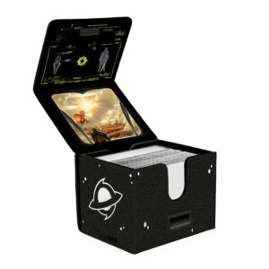 Ultra Pro: Edge of Eternities – Premium Alcove Edge Deck Box – Adagia, Windswept Bastion