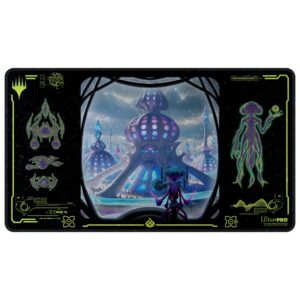 Ultra Pro: Edge of Eternities – Playmat Holofoil – Uthros, Titanic Godcore