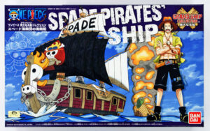 Model Kit: One Piece – Grand Ship Collection – Spade Pirates’ Ship