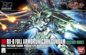 Gundam – 1/144 HGUC Full Armor Unicorn Gundam (Destroy Mode)