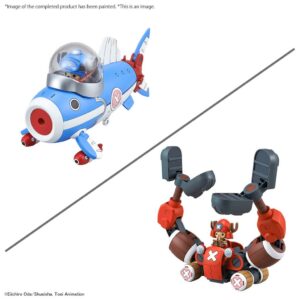 Model Kit: One Piece – Chopper Robot (3&5) Chopper Submarine And Chopper Crane