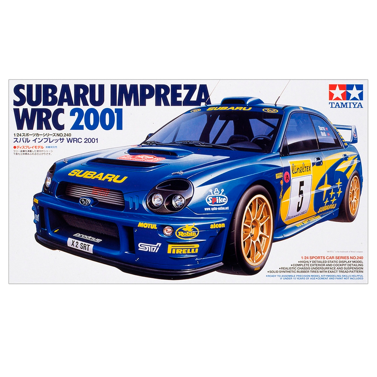 Tamiya: 1:24 Subaru Impreza WRC 2001