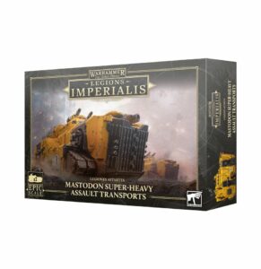 Legions Imperialis: Astartes – Mastodon Super-heavy Assault Transports (03-92)