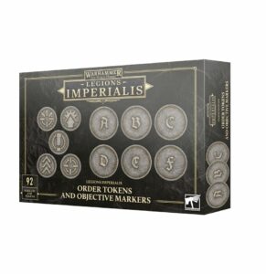 Legions Imperialis: Fichas de Orden y Marcadores de Objetivo (03-85)