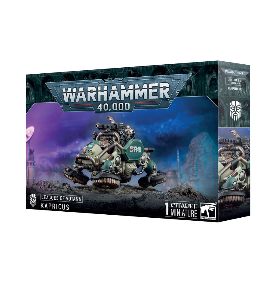 Warhammer 40000: Leagues Votann - Káprica Defensor/ Carguero (69-25)