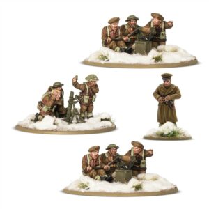 Bolt Action: British & Canadian Infantry (Winter) Heavy Weapons Platoon (EN)
