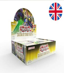 Yugioh! Doom of Dimensions. Caja de Sobres (24) Inglés
