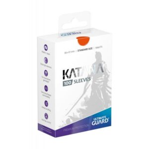 Ultimate Guard: Fundas Katana Tamaño Estándar Naranja (100)