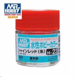 Hobby Color: Rojo Shine Red Brillante Gunze H-23