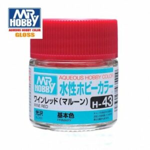 H-43 Rojo Vino Brillante Gunze Hobby Color