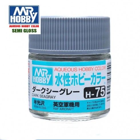 H-75 Gris Marina Oscuro Satinado Gunze Hobby Color