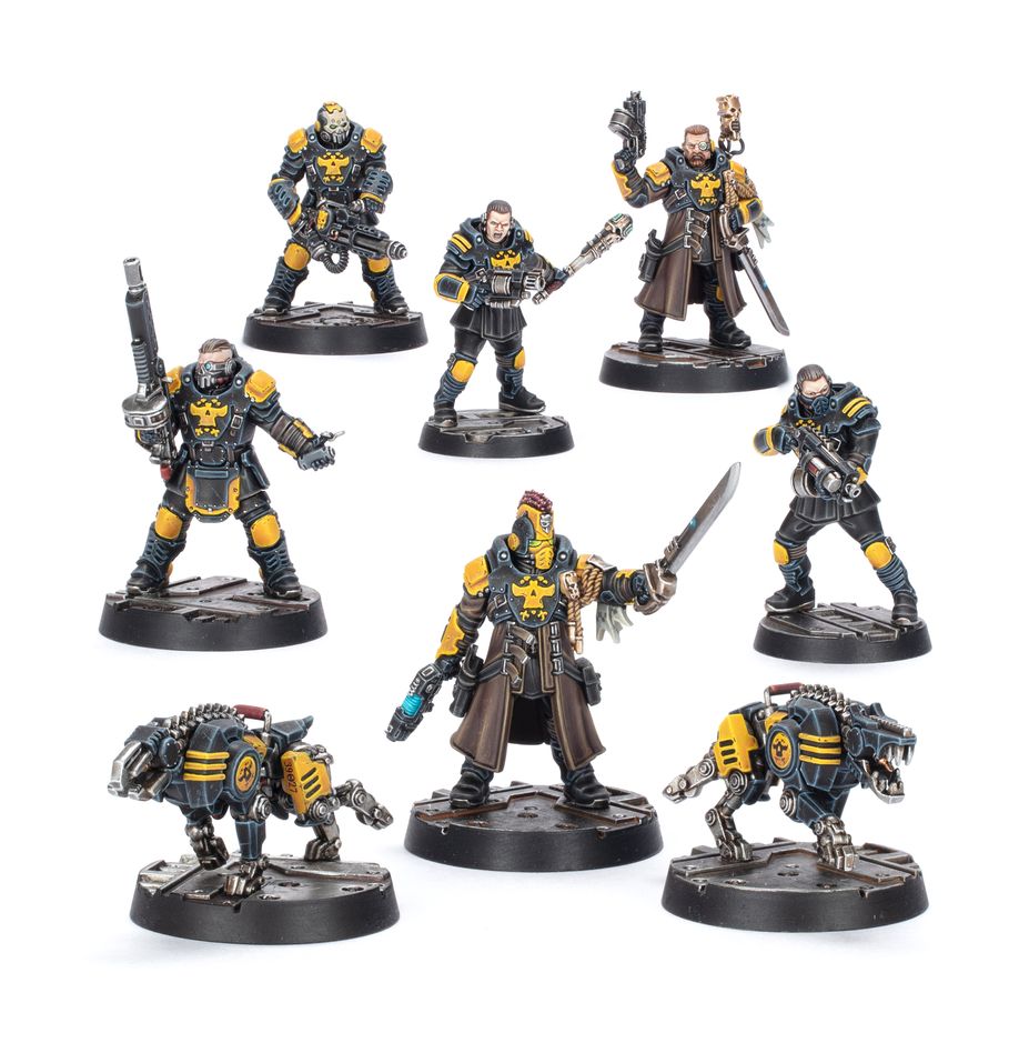 Necromunda: Palatine Enforcer Captains & Sergeants (301-59) - Imagen 2