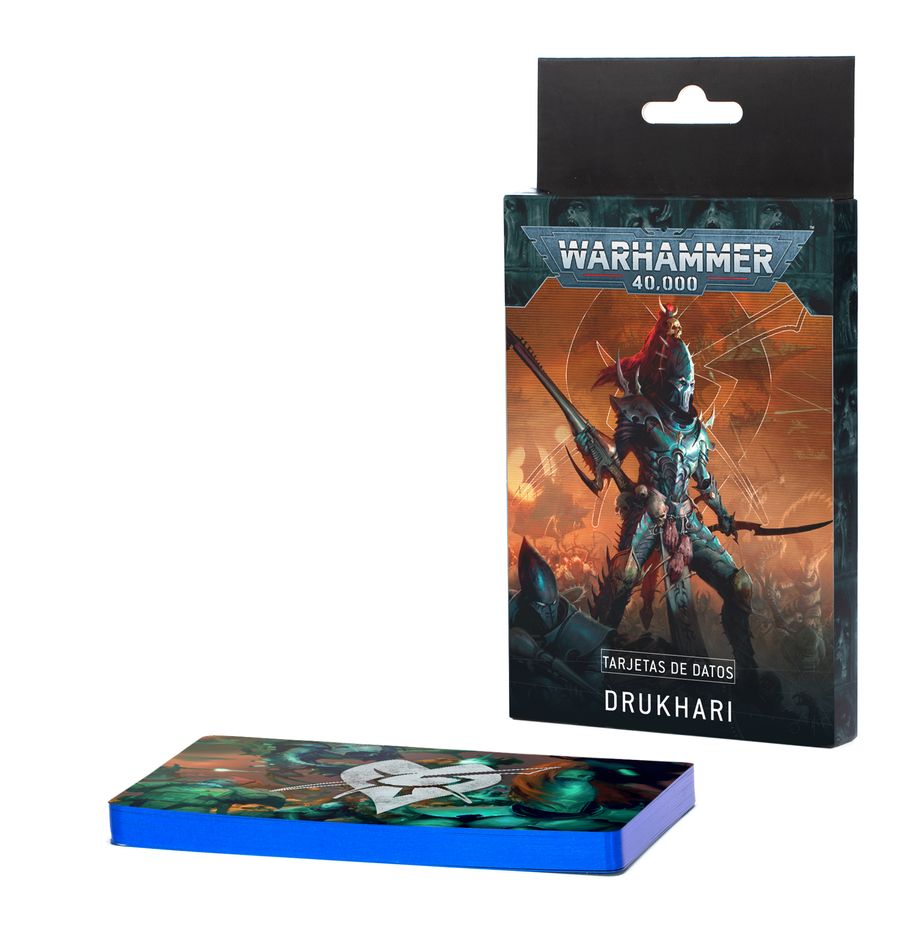 Warhammer 40000: Drukhari - Tarjetas de Datos (ES) (45-02)