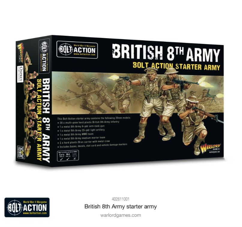 Bolt Action: British 8th Army (402611001)