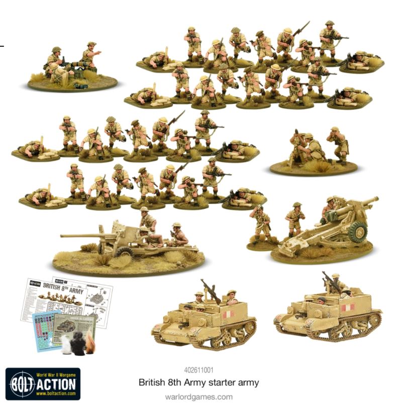 Bolt Action: British 8th Army (402611001) - Imagen 2