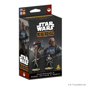Star Wars Legión: Customizable Rebel Officer & Agent