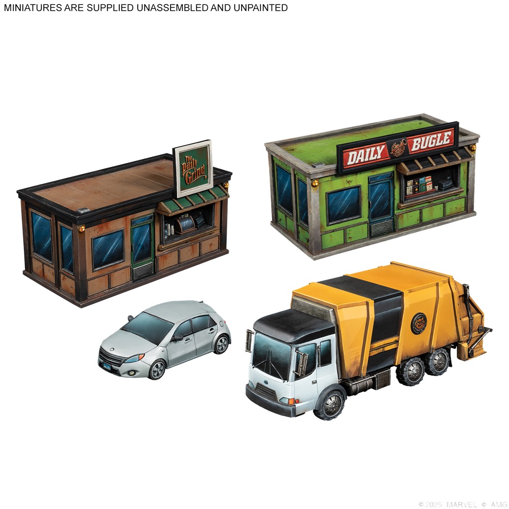 Marvel Crisis Protocol: NYC City Block Terrain Collection - Imagen 4