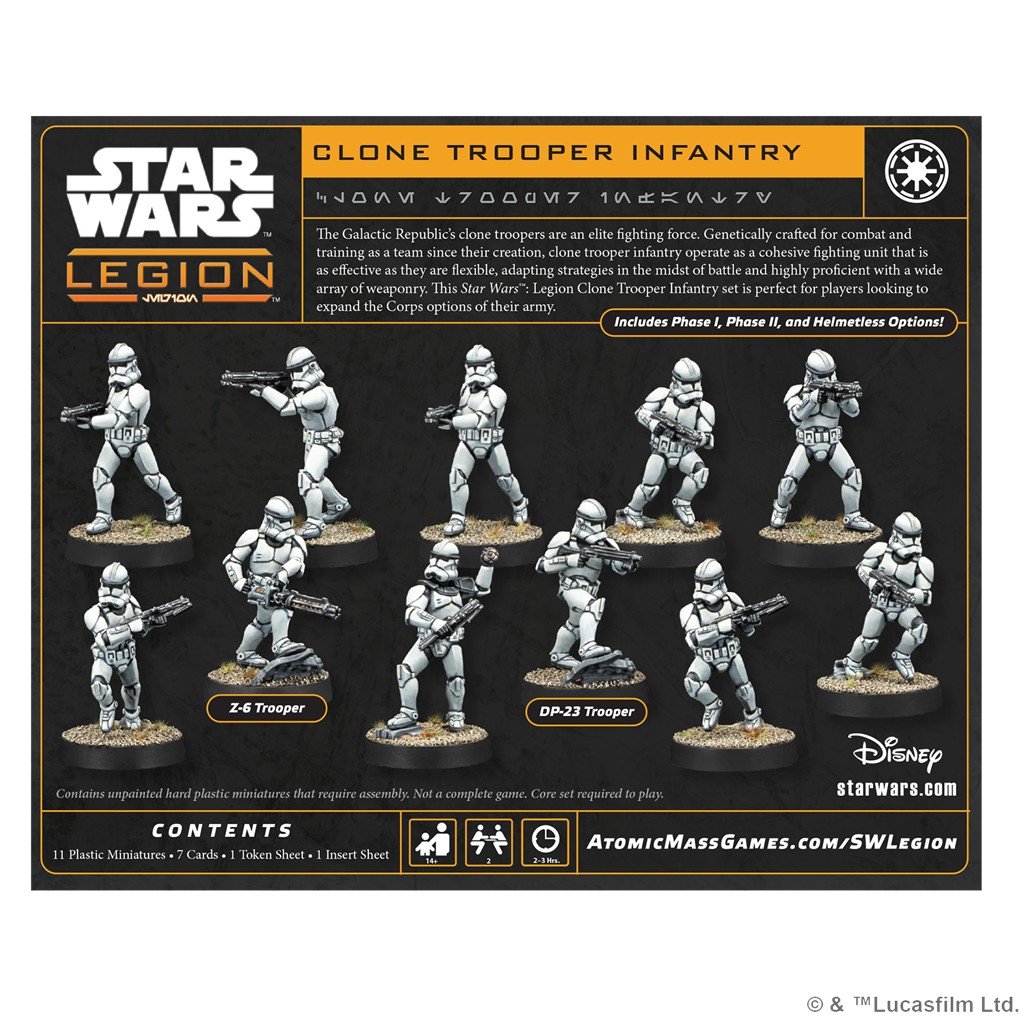 Star Wars Legión: Clone Troopers Infantry - Imagen 2