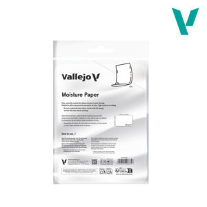 Vallejo: Accesorios 30 Hojas papel hidratante (225 x 145 mm) 60gr B90003