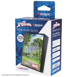 Gamegenic: MTG: Marvel’s Spider-Man Premium Art Sleeves – Forest