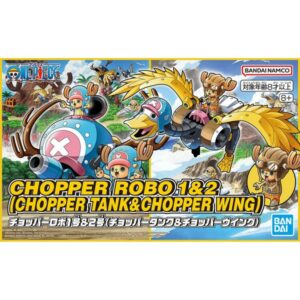 Model Kit: One Piece – Chopper Robot (1&2) Chopper Tank And Chopper Wing